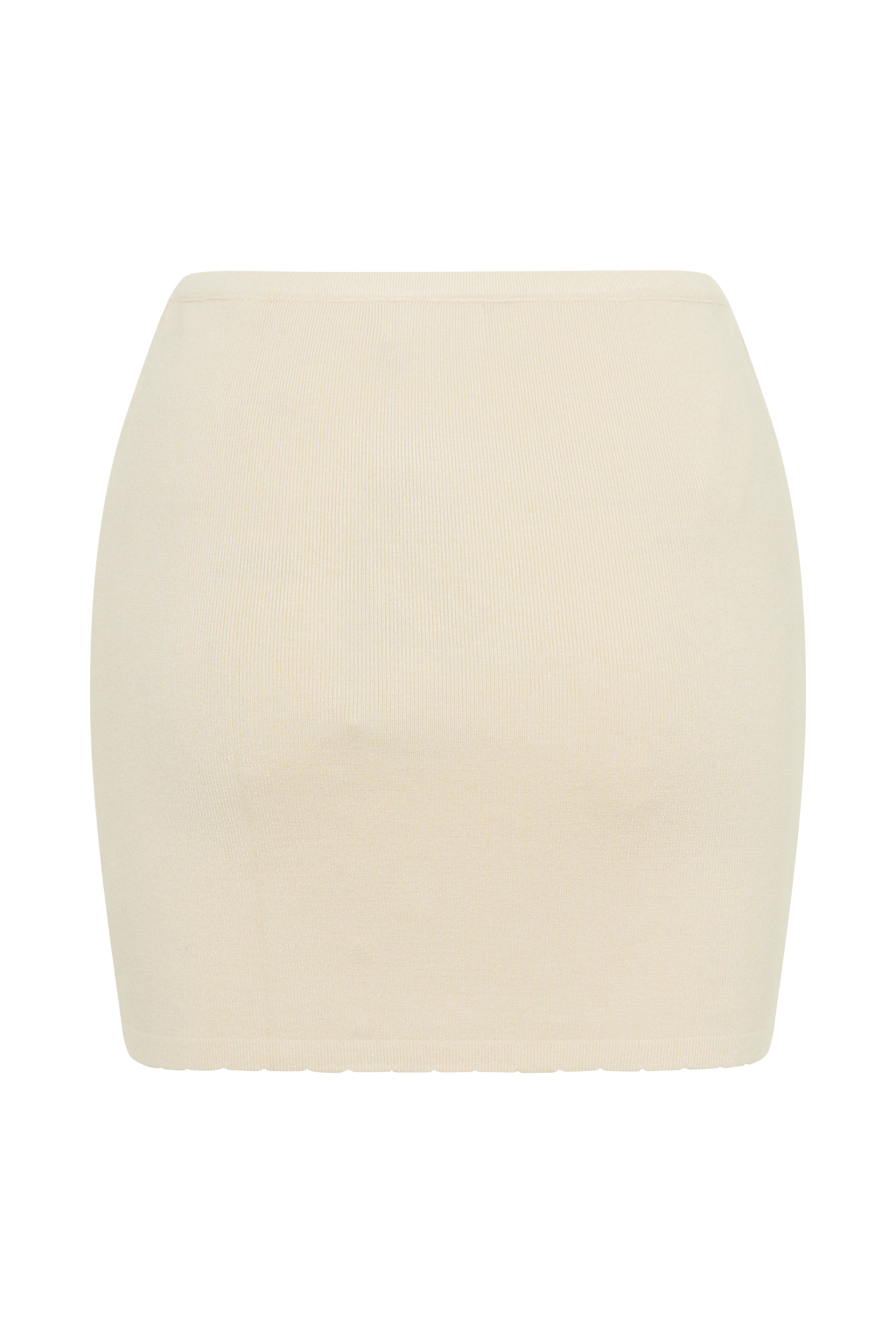Monroe Embroidered Knit Mini Skirt in Cream And Ivory – Chic&Drifts