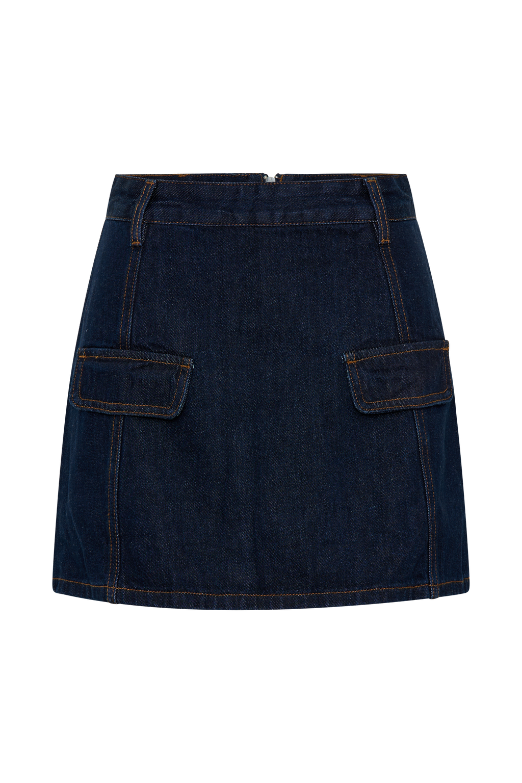 Rosalyn Mini Denim Skort in Indigo Blue – Chic&Drifts