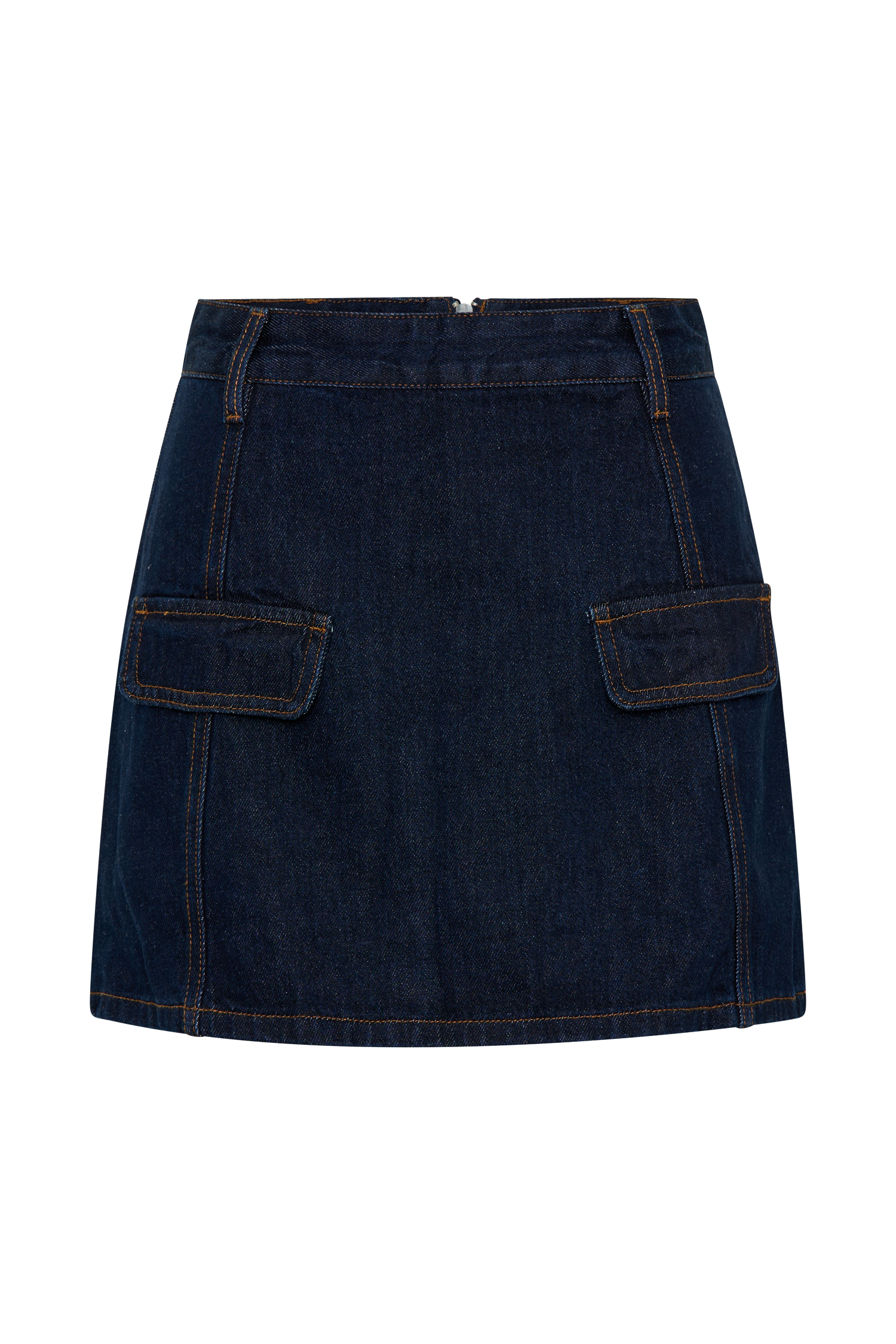 Rosalyn Mini Denim Skort in Indigo Blue – Chic&Drifts