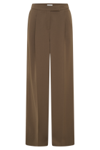 Faith Suiting Wide Leg Pant in Cacao Brown – Chic&Drifts