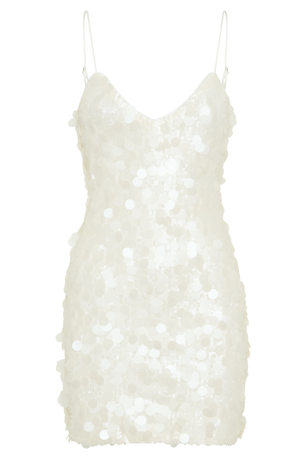 Romilly Sequin Mini Dress in Ivory – Chic&Drifts
