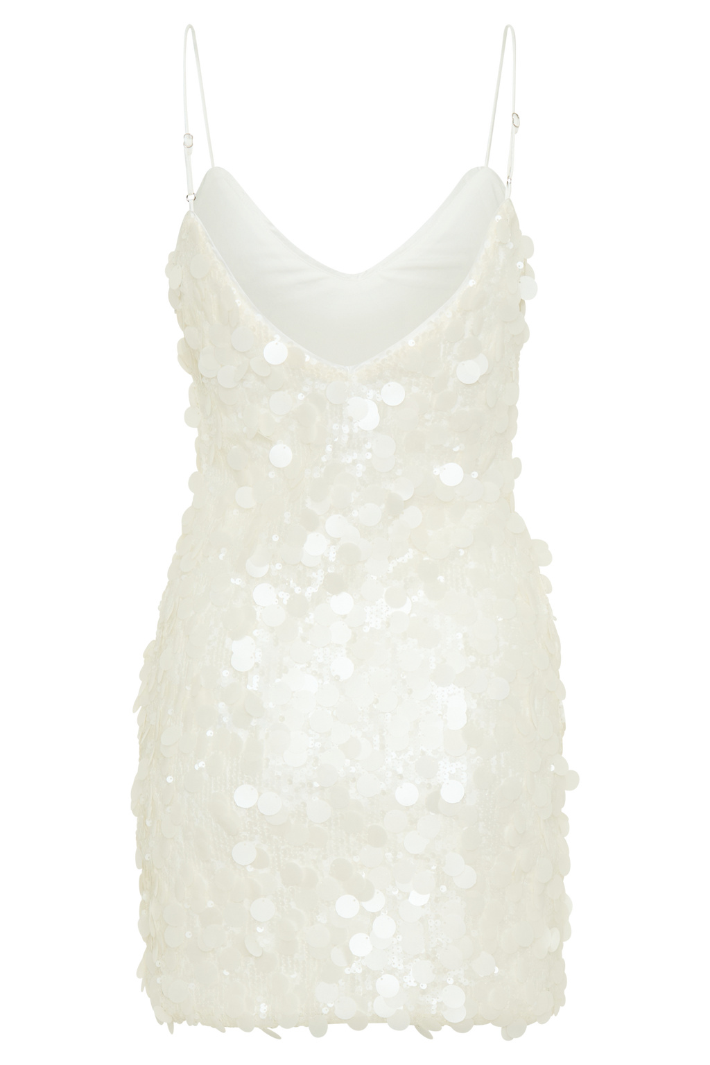Romilly Sequin Mini Dress in Ivory – Chic&Drifts