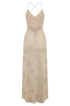 Suki Metallic Knit Maxi Dress in Gold – Chic&Drifts