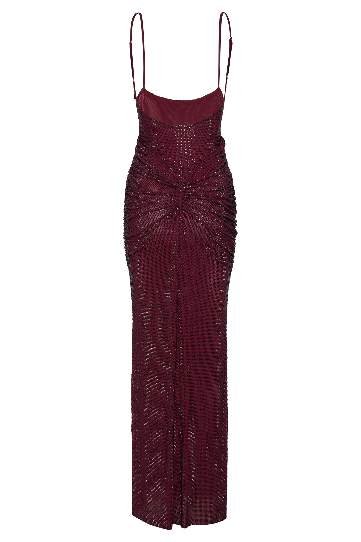 Roisin Diamante Maxi Dress in Mahogany – Chic&Drifts