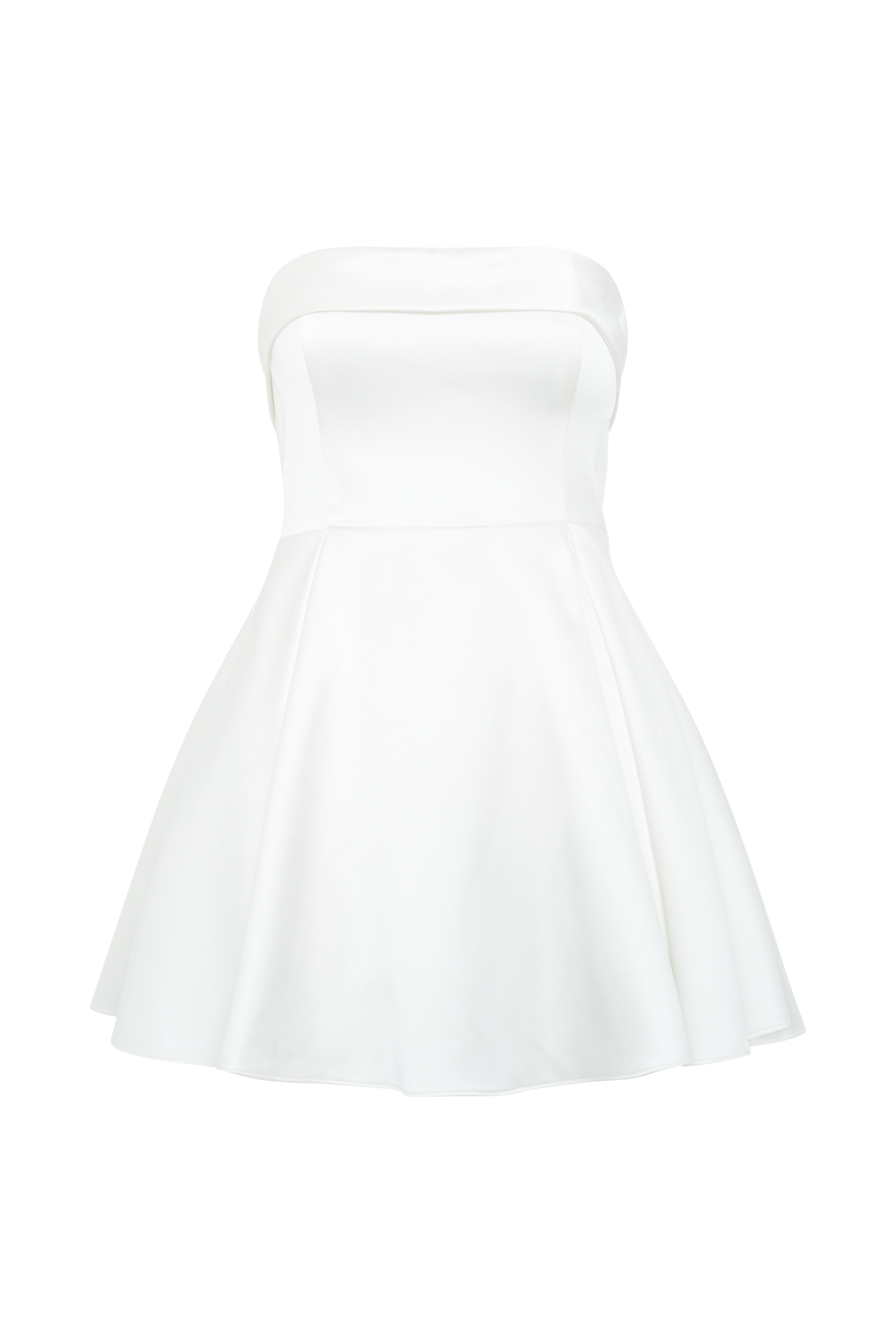 Eileen Mini Dress in White – Chic&Drifts