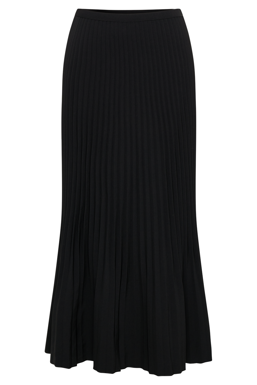 Twyla Pleated Suiting Maxi Skirt in Black – Chic&Drifts