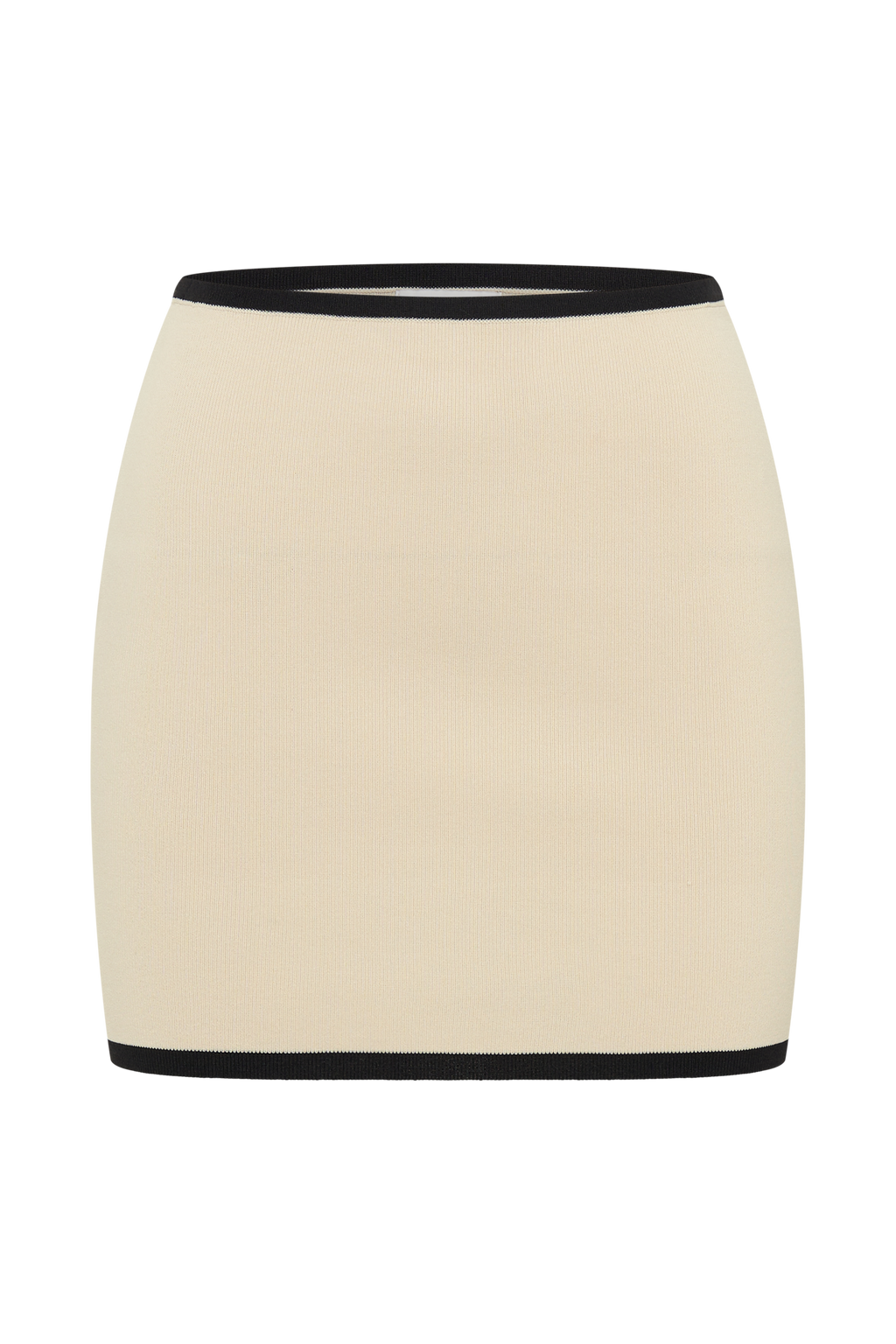 Klara Knit Mini Skirt in Black/Cream – Chic&Drifts