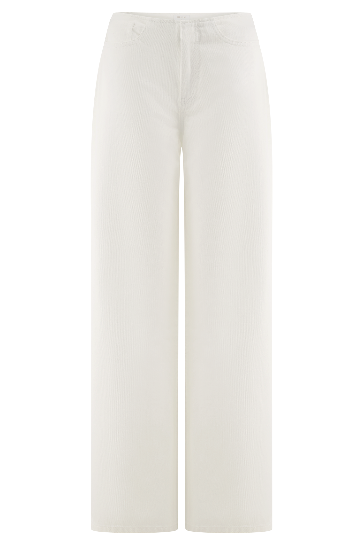 Caitlin Mid Rise Jeans in White – Chic&Drifts
