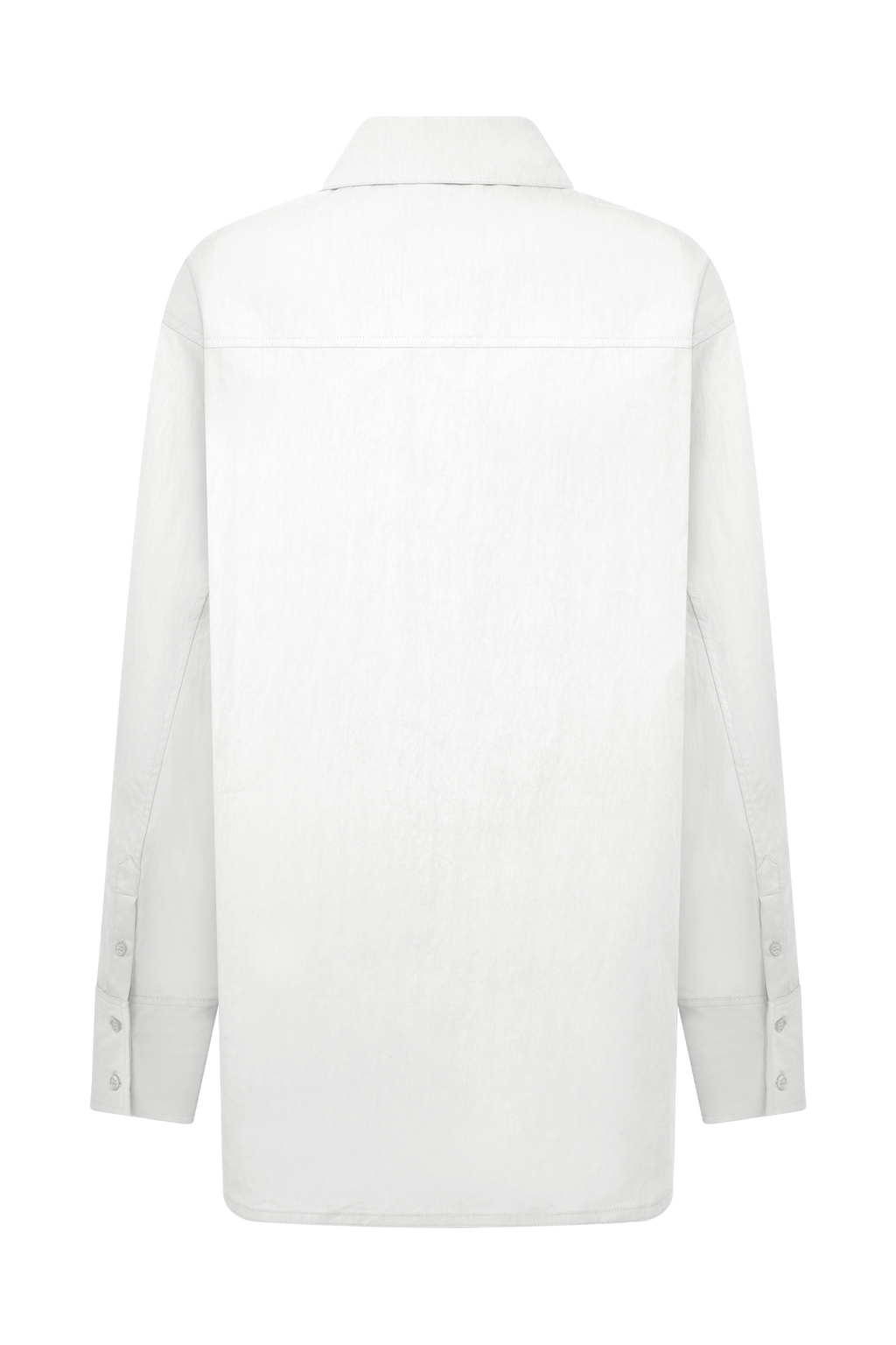 Campbell Cotton Oversized Shirt in White – Chic&Drifts