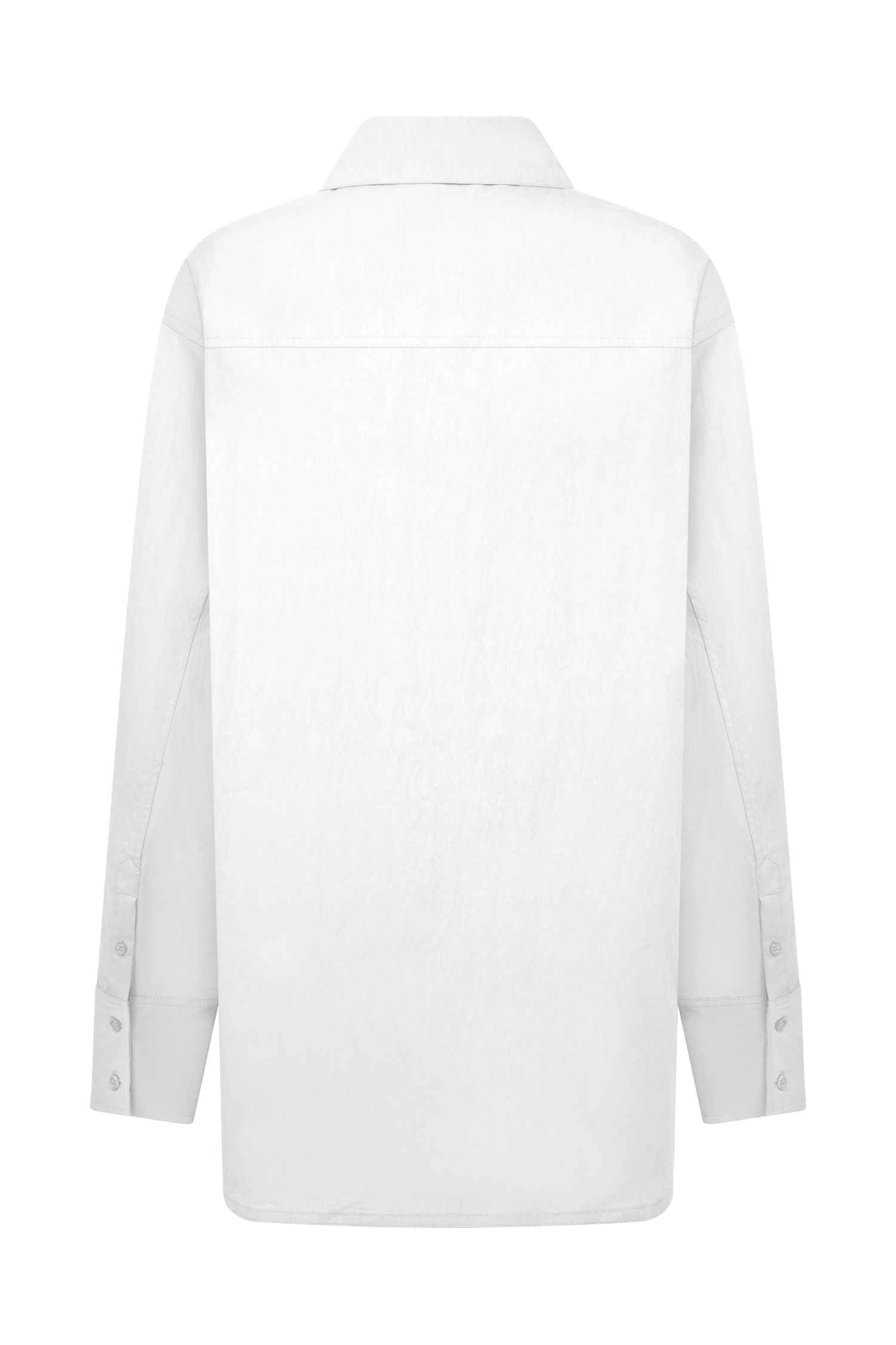 Campbell Cotton Oversized Shirt in White – Chic&Drifts