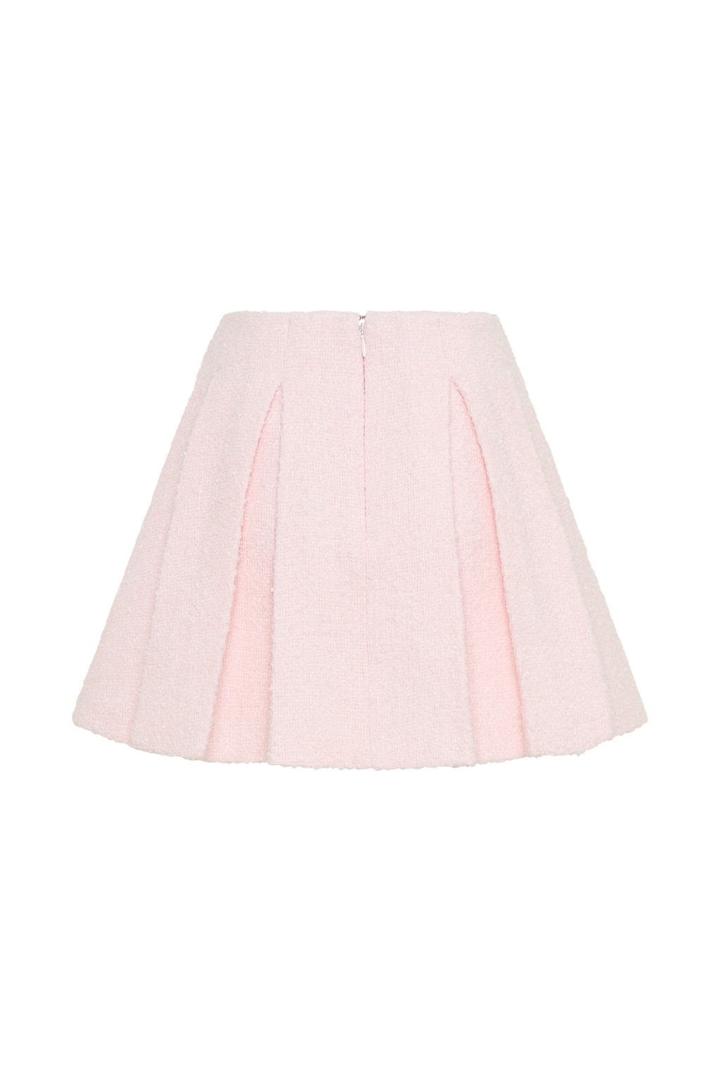 Cleo Boucle Mini Skirt in Powder Pink – Chic&Drifts