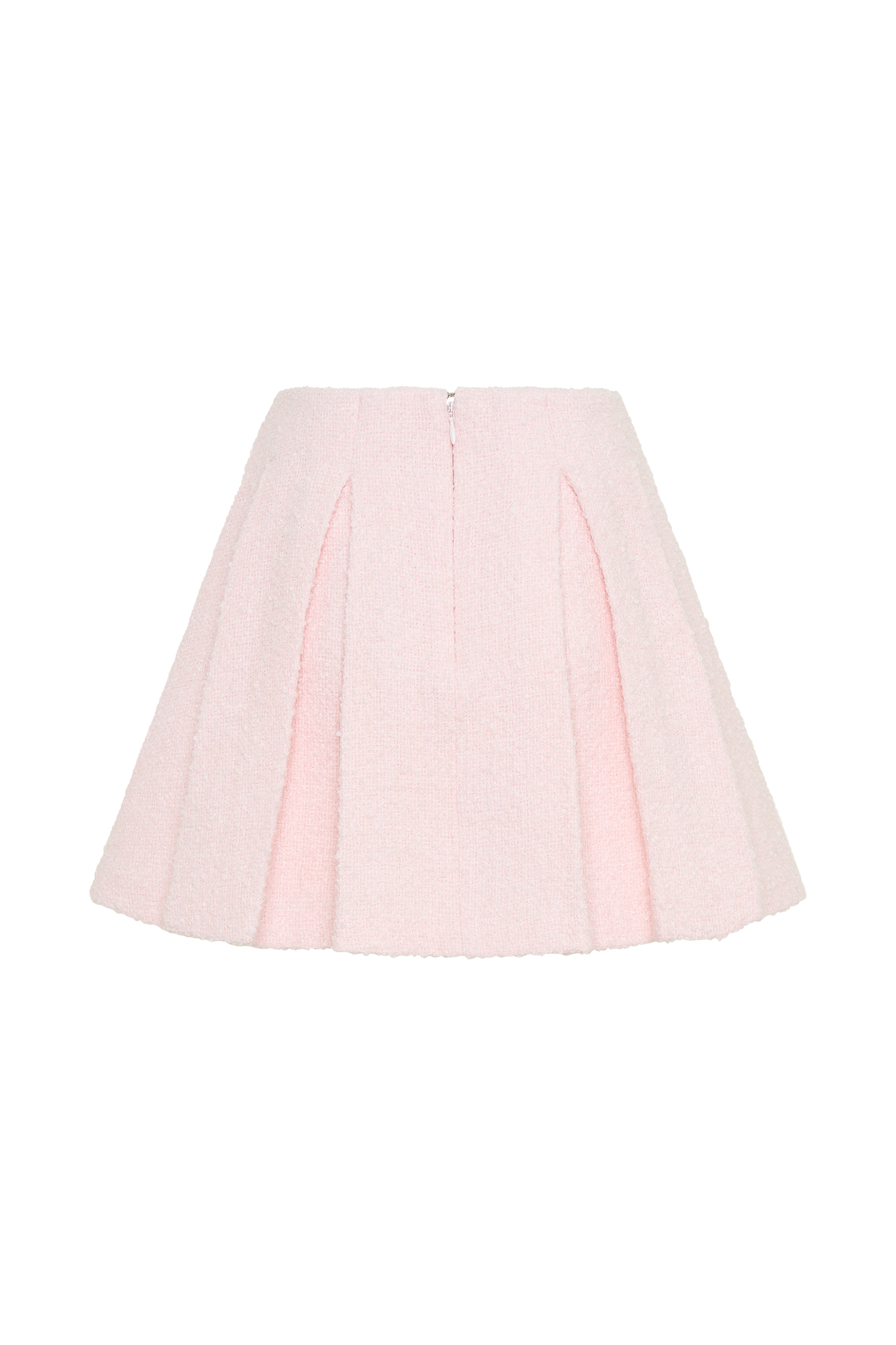 Cleo Boucle Mini Skirt in Powder Pink – Chic&Drifts