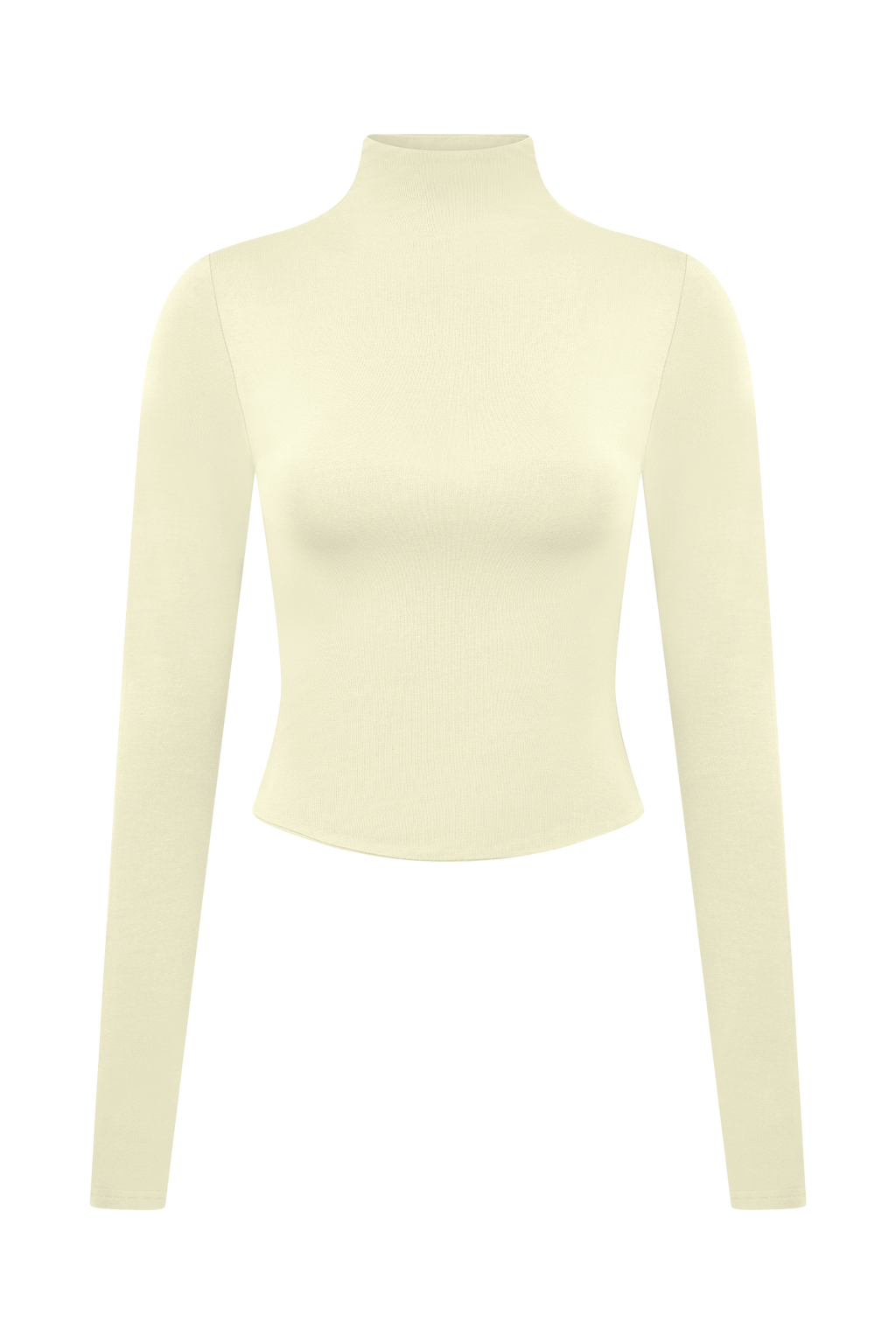 Ember Modal Long Sleeve High Neck Top in Ivory – Chic&Drifts