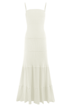 Finley Pointelle Knit Maxi Dress in Ivory – Chic&Drifts