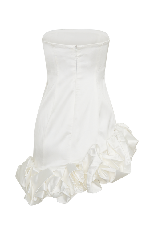 Alba Bubble Mini Dress in Cornflower Blue – Chic&Drifts