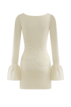 Amari Knit Crochet Knit Mini Dress in Ivory – Chic&Drifts