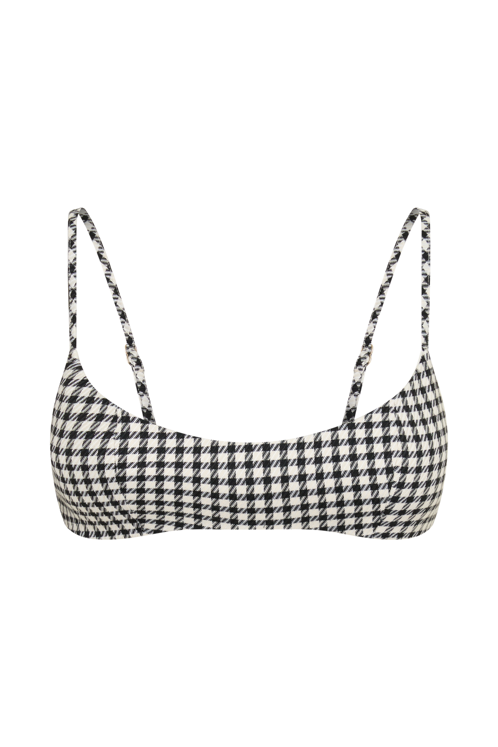 Amelie Tweed Bralette in Houndstooth – Chic&Drifts