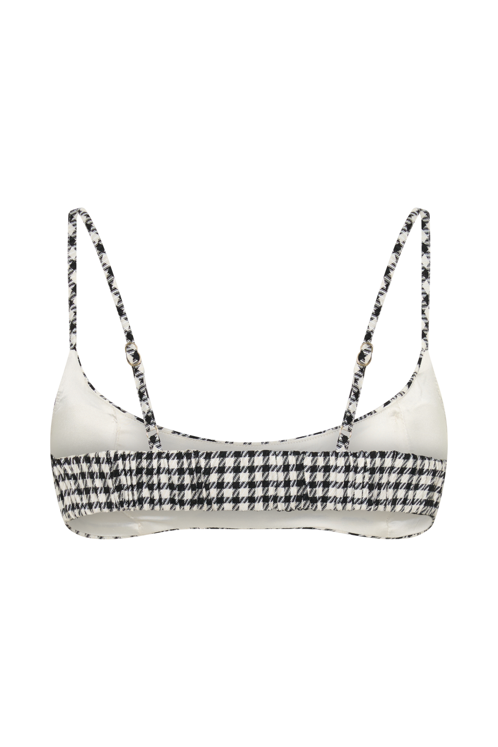 Amelie Tweed Bralette in Houndstooth – Chic&Drifts
