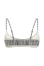 Amelie Tweed Bralette in Houndstooth – Chic&Drifts