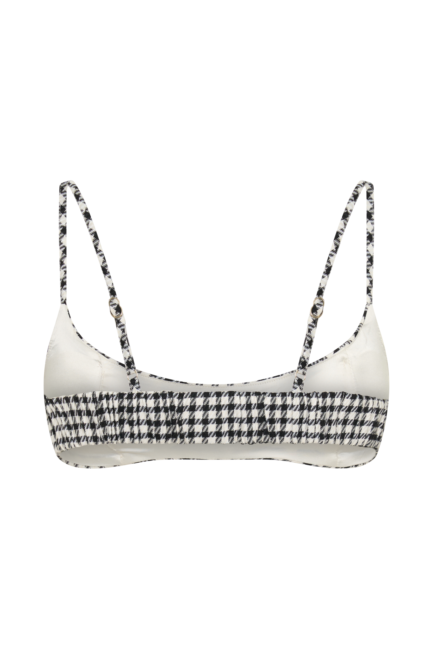 Amelie Tweed Bralette in Houndstooth – Chic&Drifts
