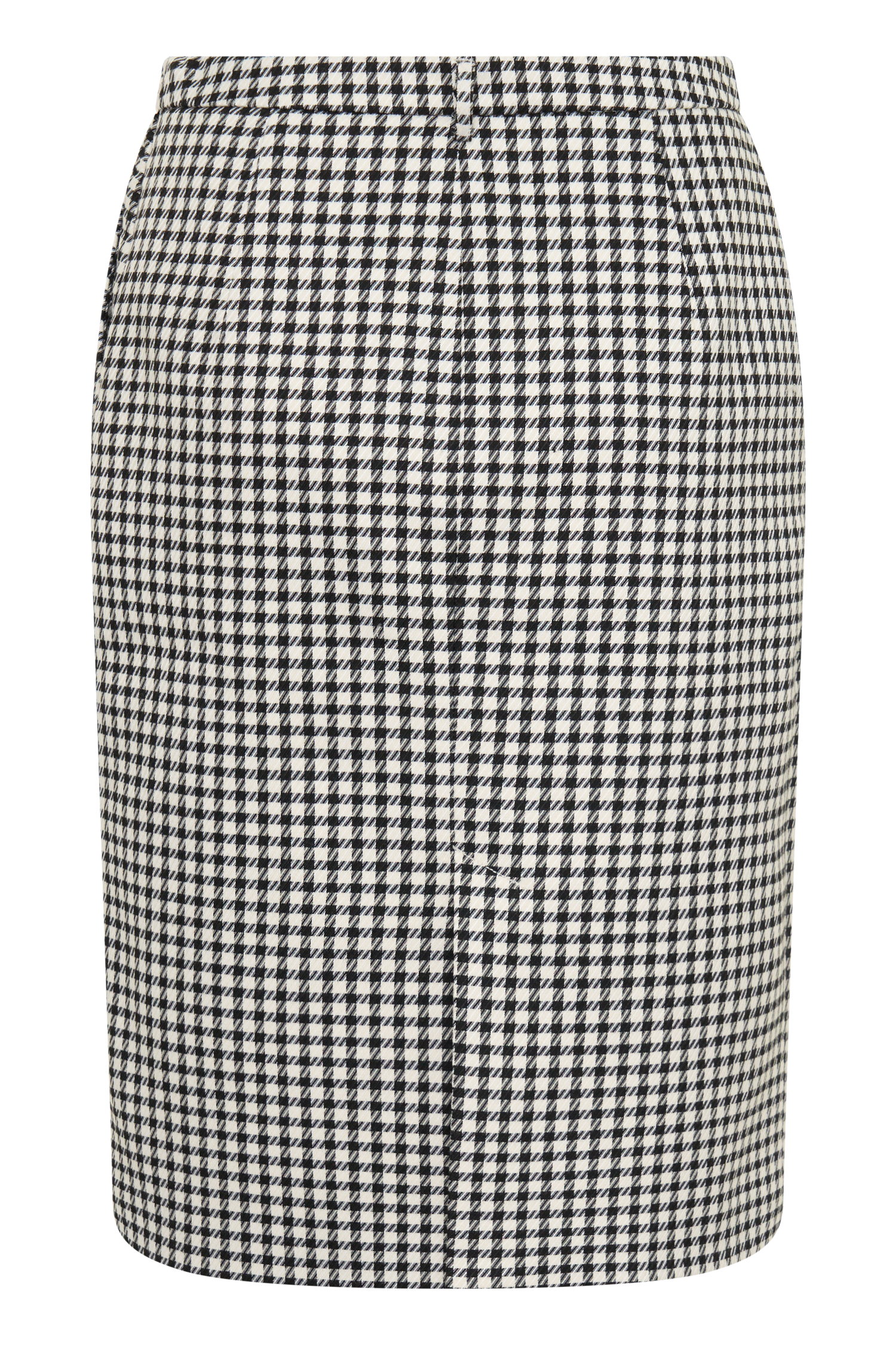 Amelie Tweed Midi Skirt in Houndstooth – Chic&Drifts
