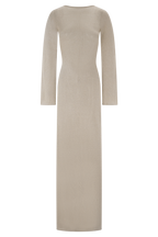 Atticus Knit Maxi Dress With Sequin in Gold – Chic&Drifts