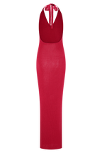 Ayella Cowl Knit Maxi Dress in Raspberry – Chic&Drifts