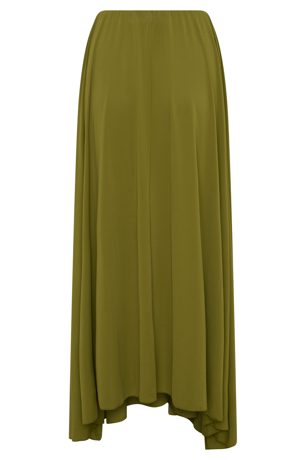 Bambi Dry Jersey Maxi Skirt in Martini Olive – Chic&Drifts