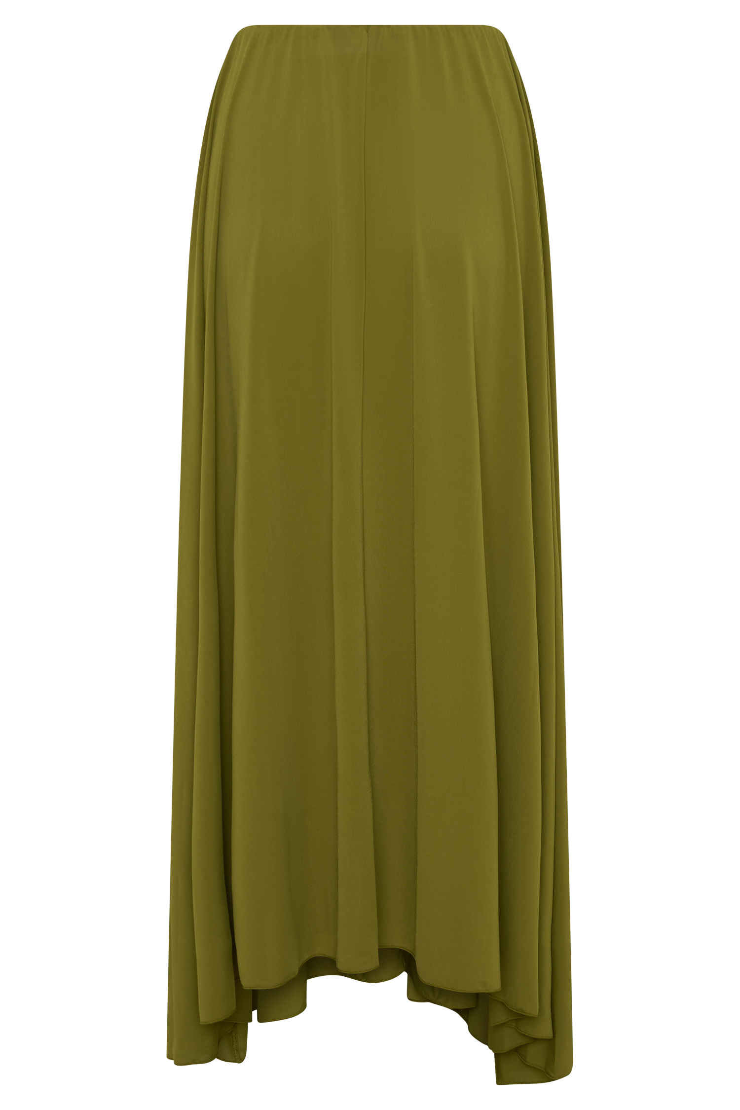 Bambi Dry Jersey Maxi Skirt in Martini Olive – Chic&Drifts