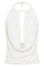Banks Halter Neck Top With Hardware in White – Chic&Drifts