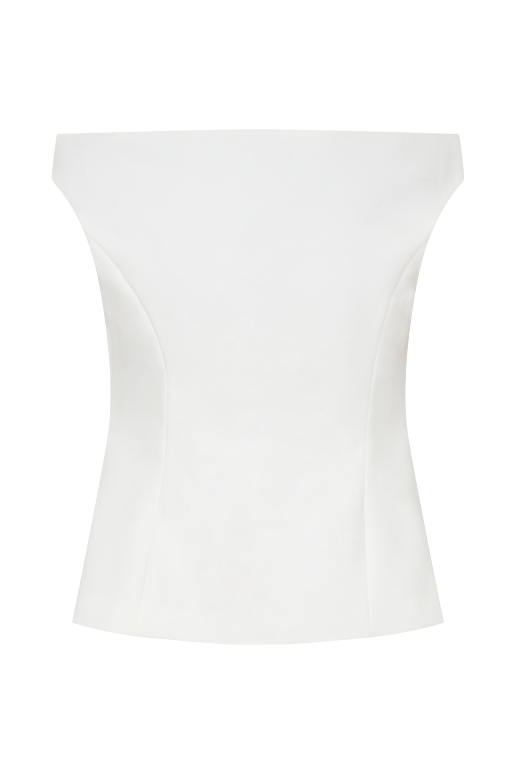 Billie Off Shoulder Sleeveless Button Top in White – Chic&Drifts