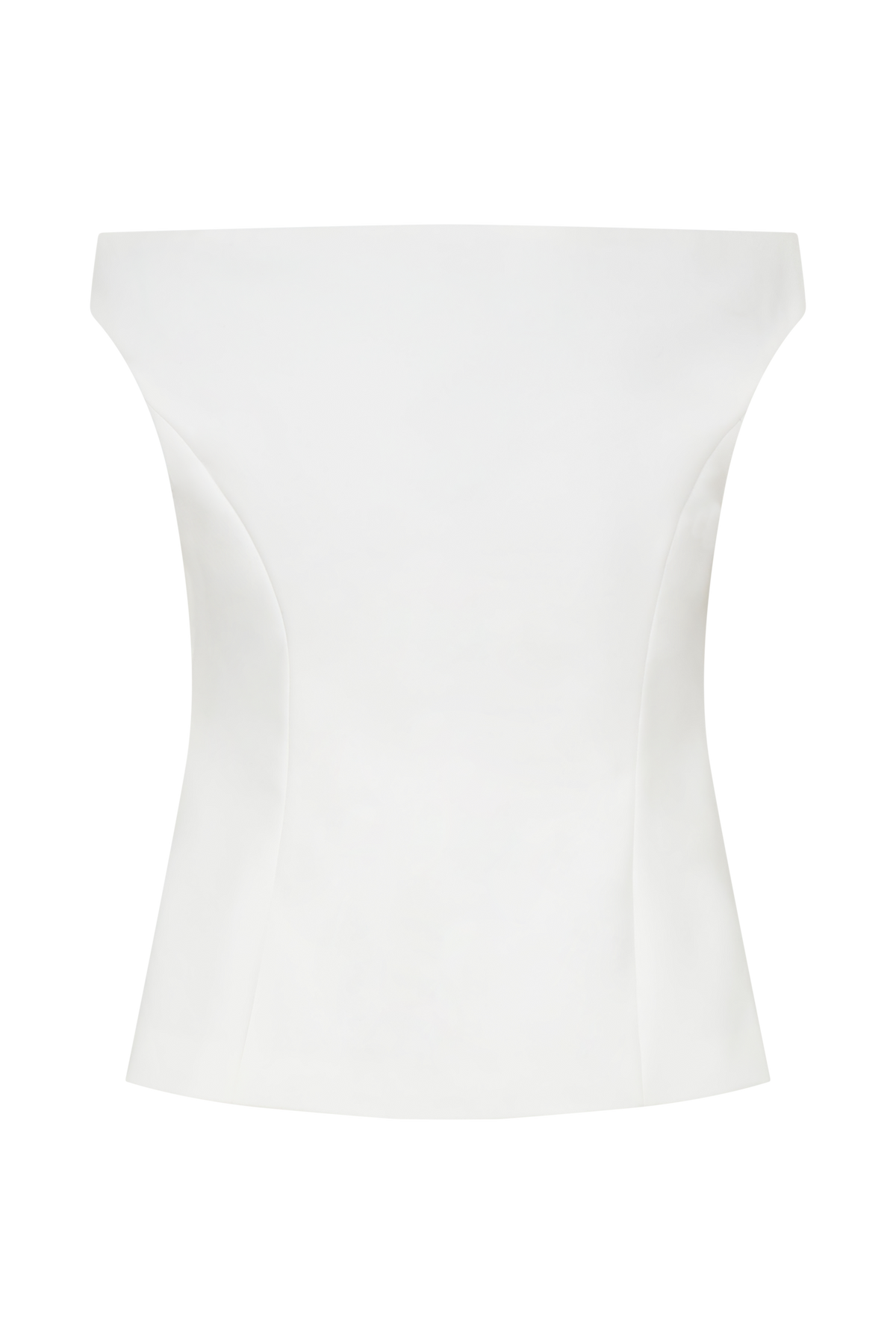 Billie Off Shoulder Sleeveless Button Top in White – Chic&Drifts