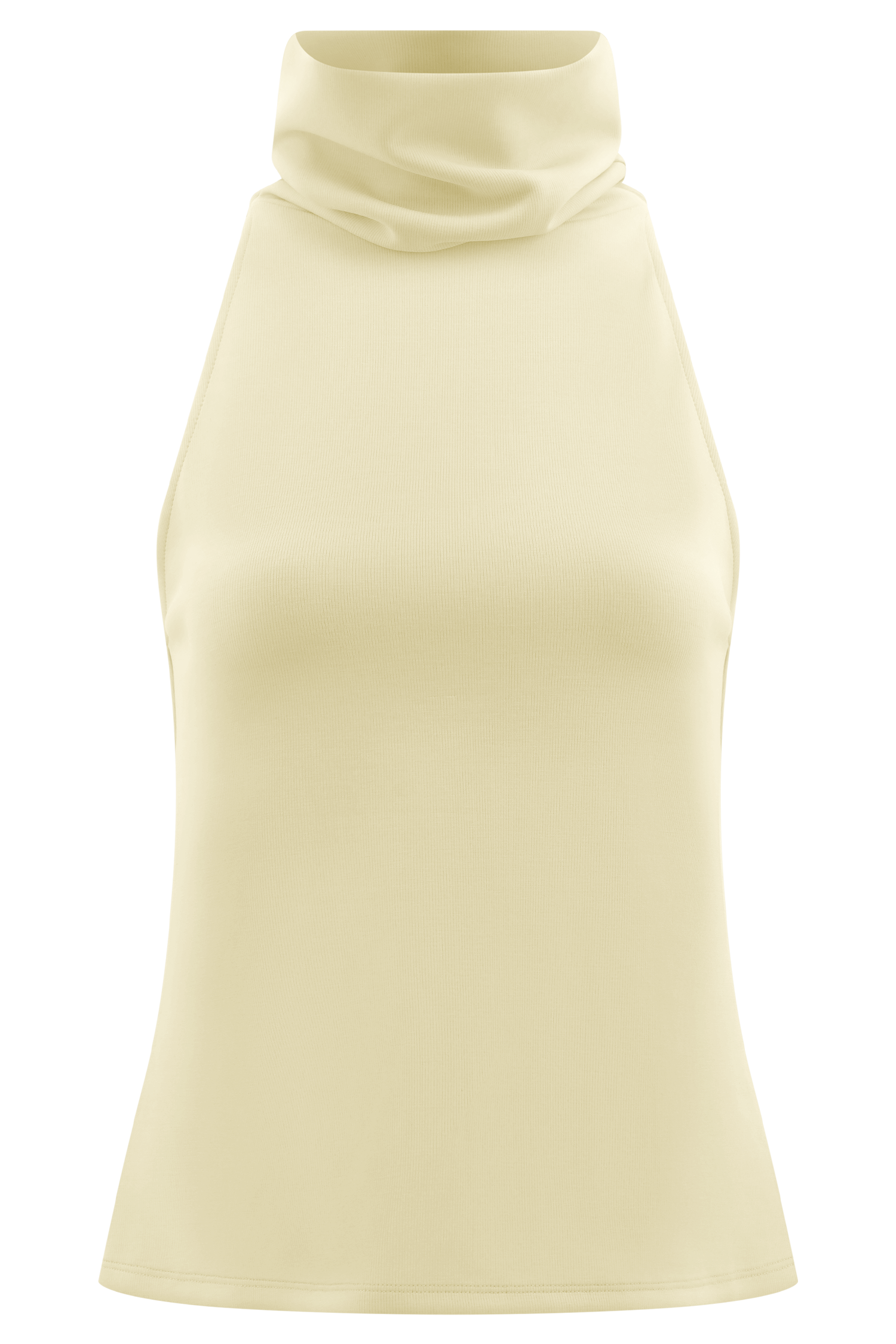 Birdie High Neck Sleeveless Top in Ivory – Chic&Drifts