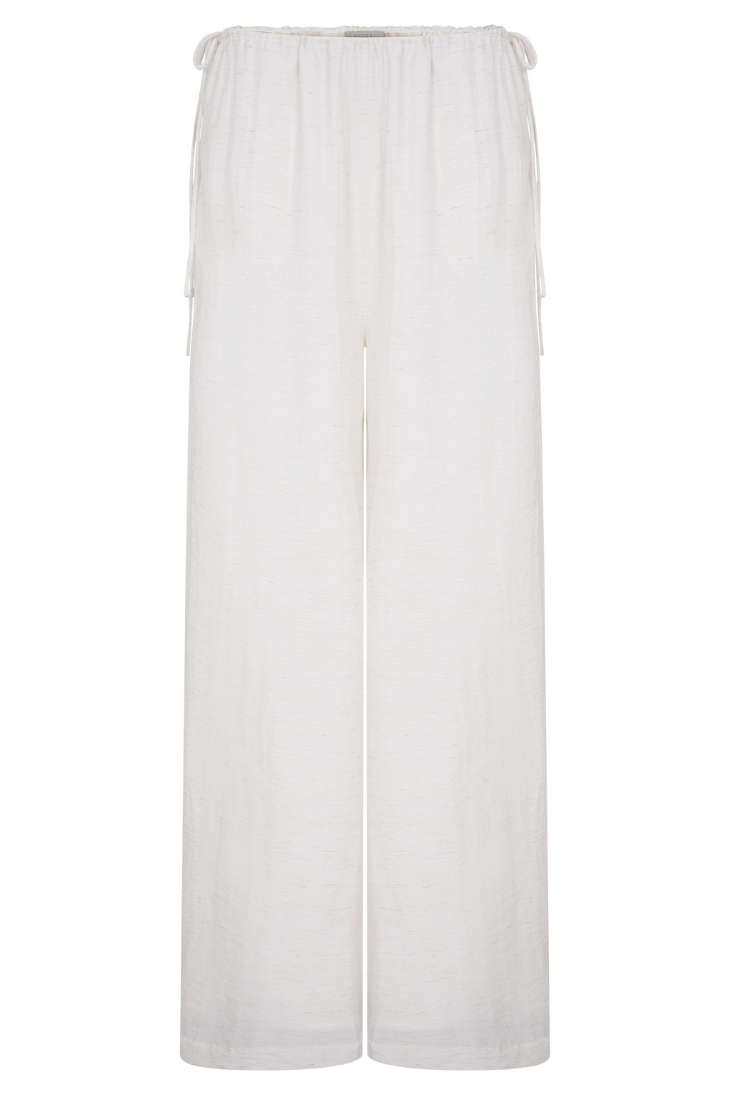 Callum Drawstring Straight Leg Pants in White – Chic&Drifts