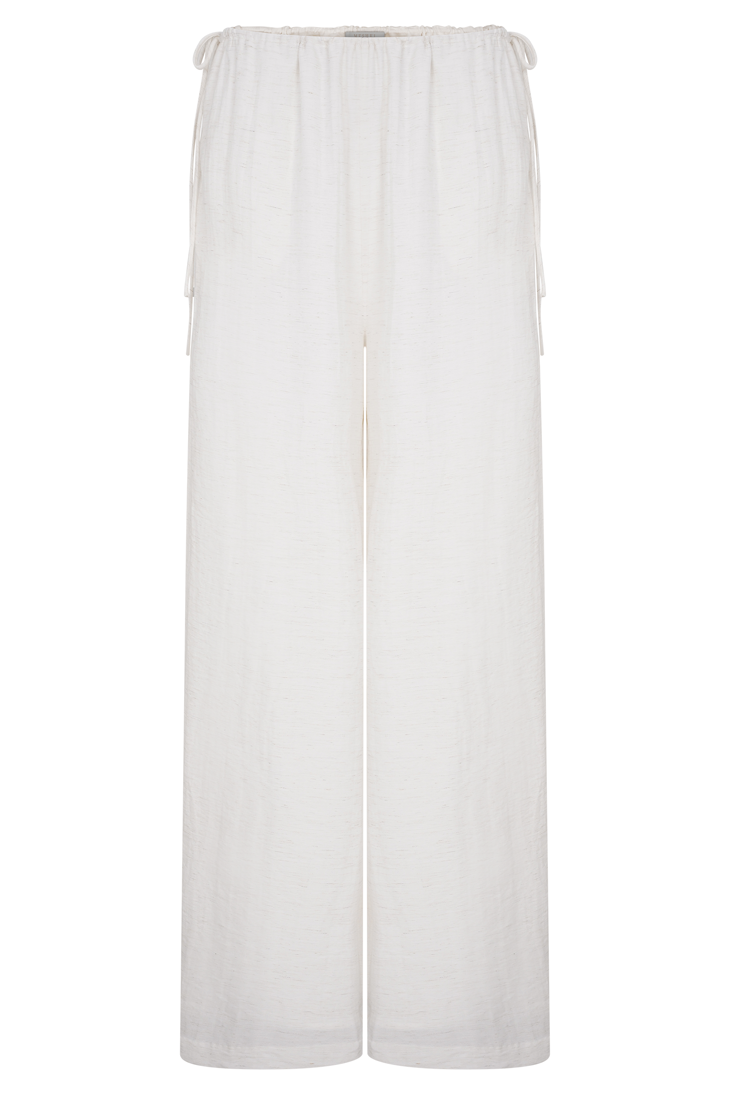 Callum Drawstring Straight Leg Pants in White – Chic&Drifts
