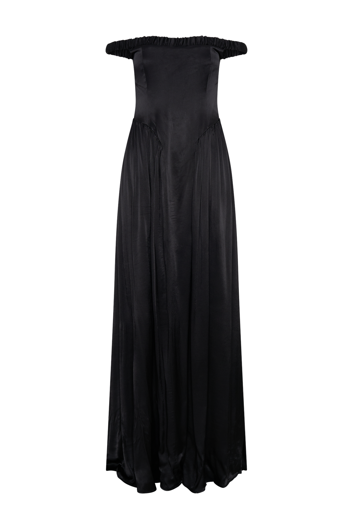 Coco Dropped Waist Maxi Dress in Black – Chic&Drifts