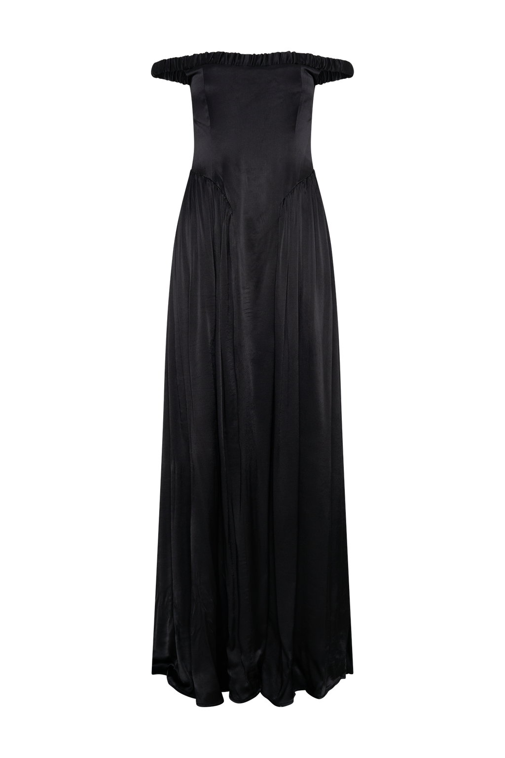 Coco Dropped Waist Maxi Dress in Black – Chic&Drifts