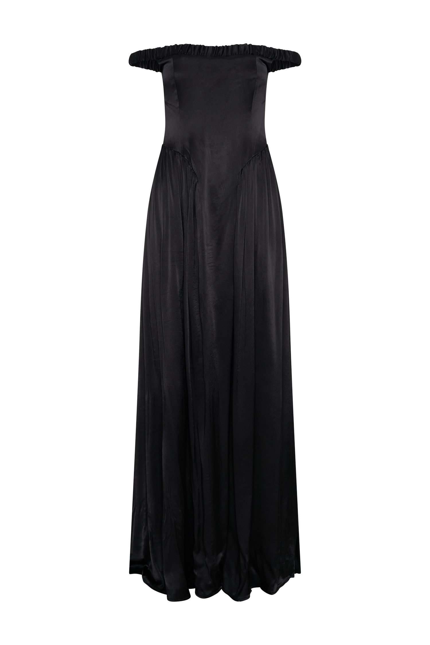 Coco Dropped Waist Maxi Dress in Black – Chic&Drifts