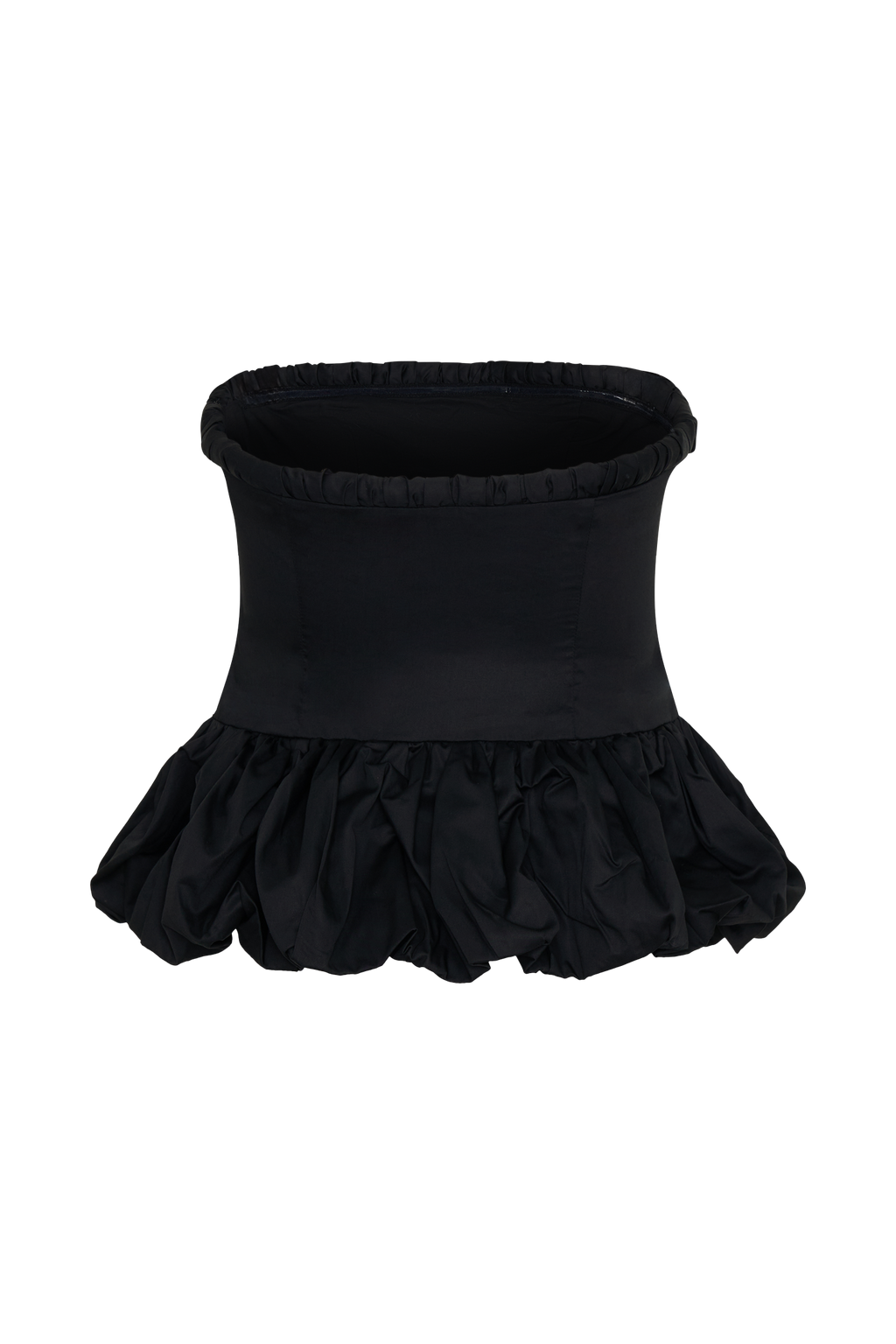 Cora Ruched Strapless Top in Black – Chic&Drifts