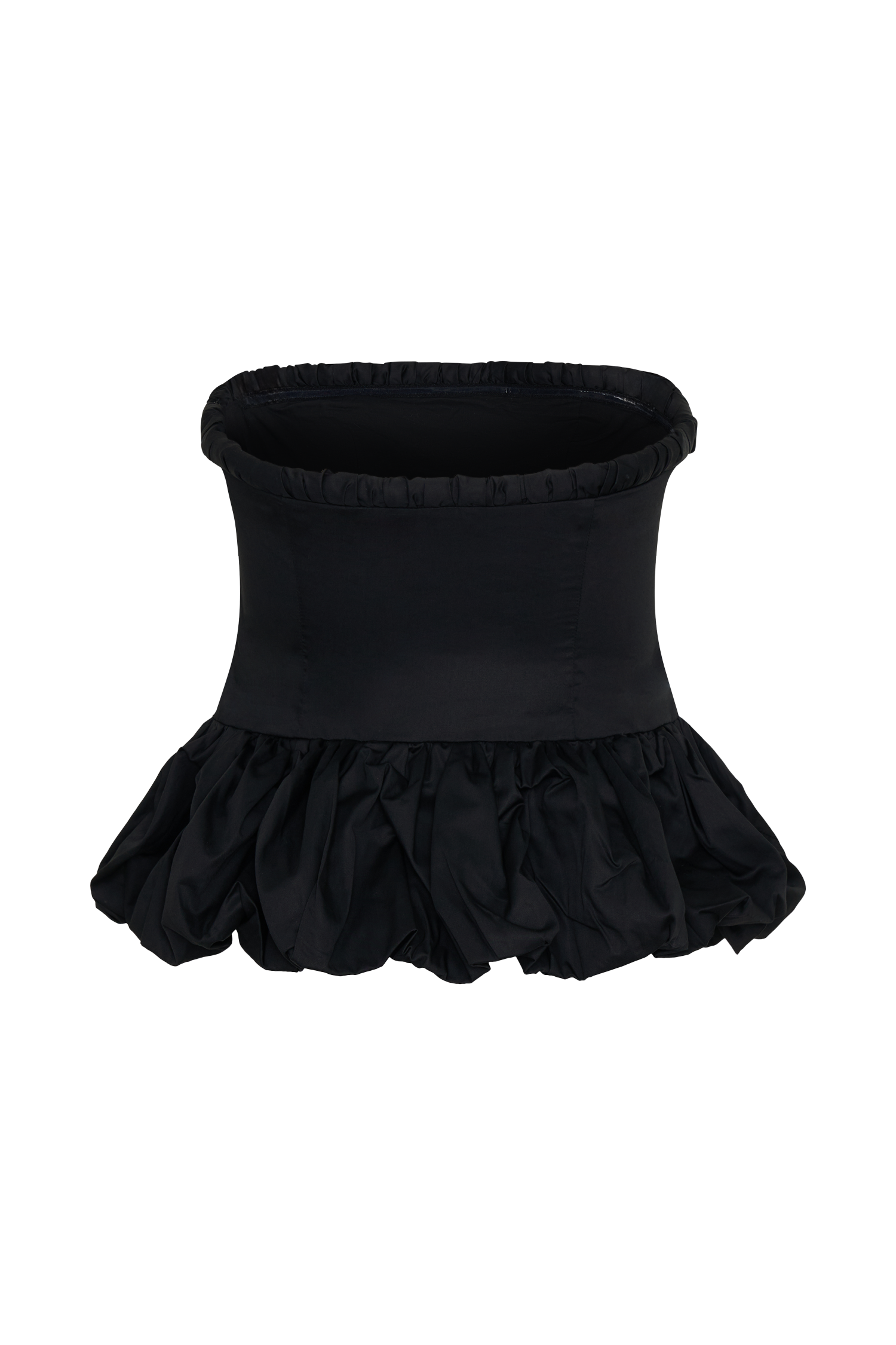 Cora Ruched Strapless Top in Black – Chic&Drifts