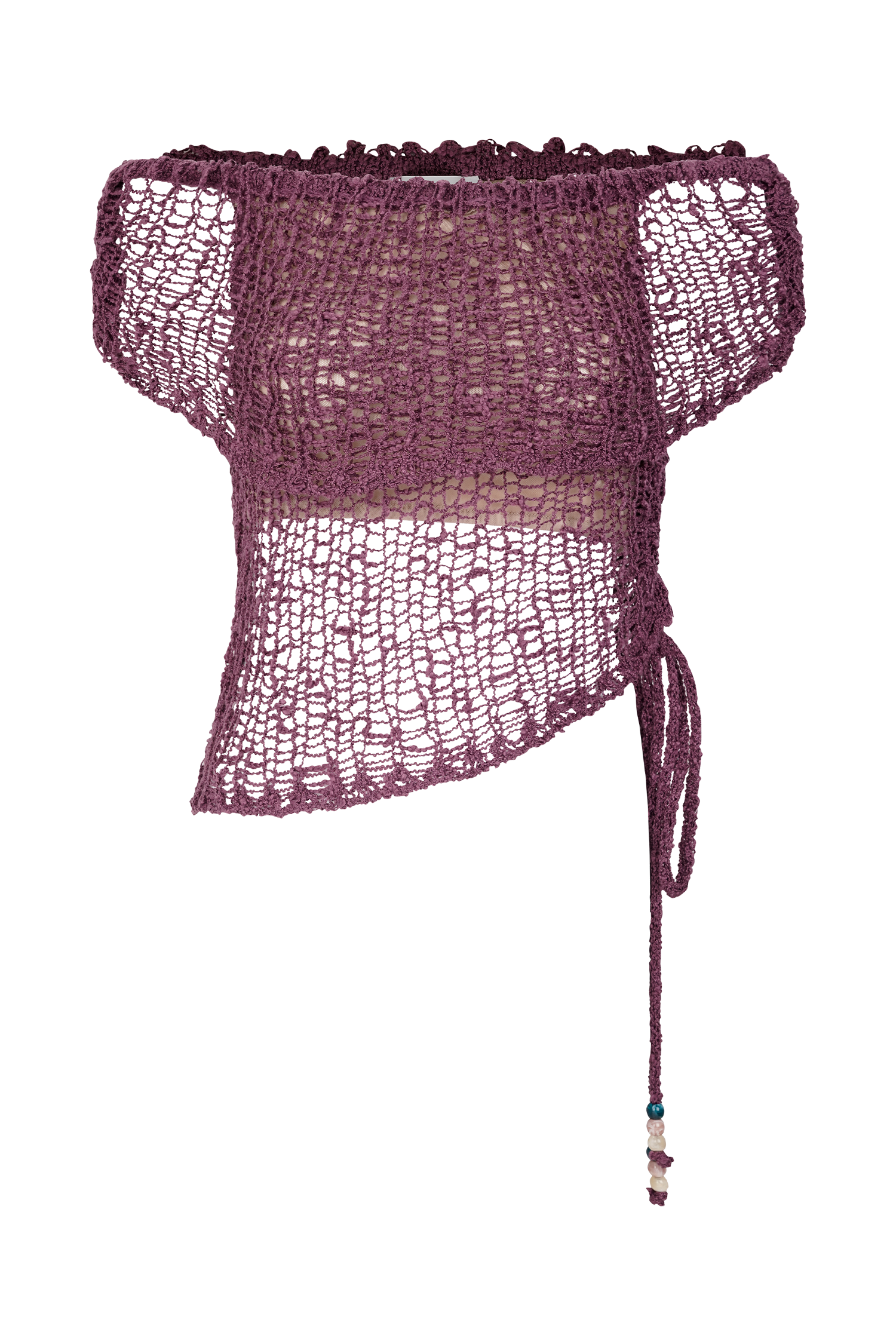 Cordelia Off Shoulder Knit Top in Mauve – Chic&Drifts