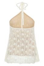 Corey Crochet Halter Neck Top in Chocolate – Chic&Drifts