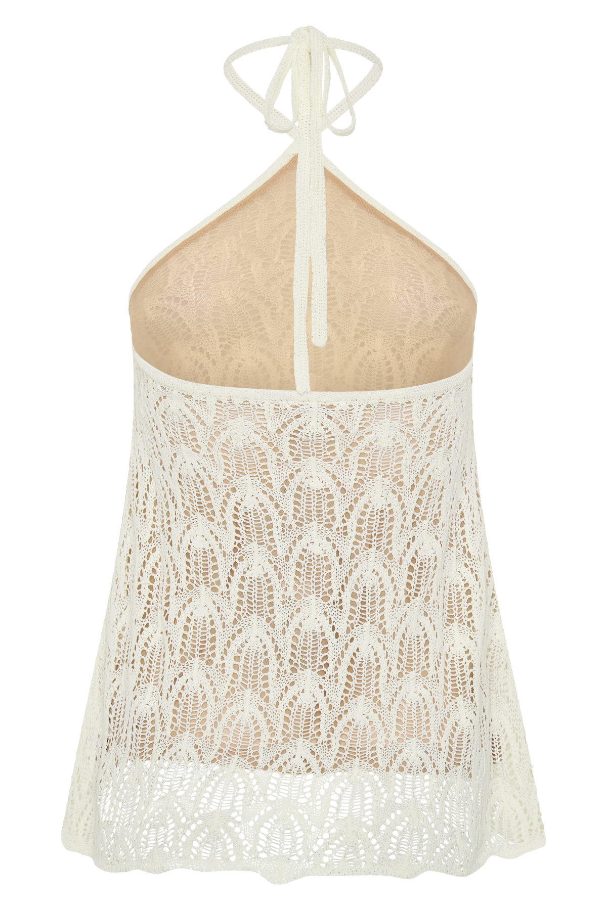 Corey Crochet Halter Neck Top in Chocolate – Chic&Drifts