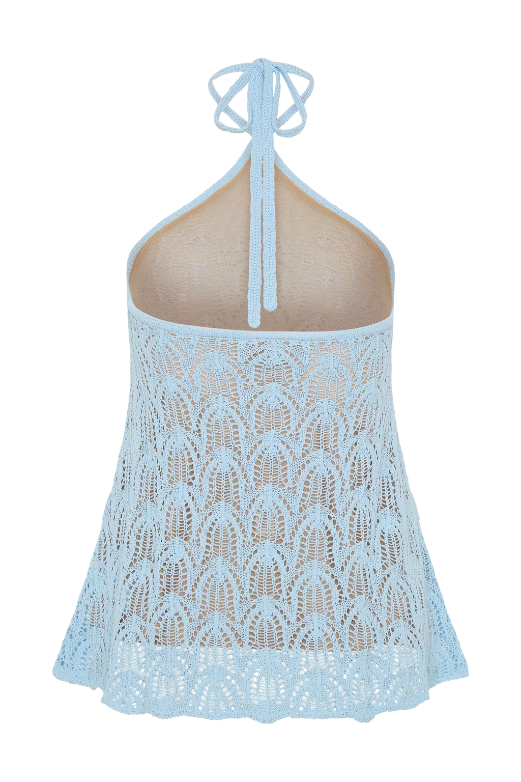 Corey Crochet Halter Neck Top in Chocolate – Chic&Drifts