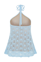 Corey Crochet Halter Neck Top in Chocolate – Chic&Drifts