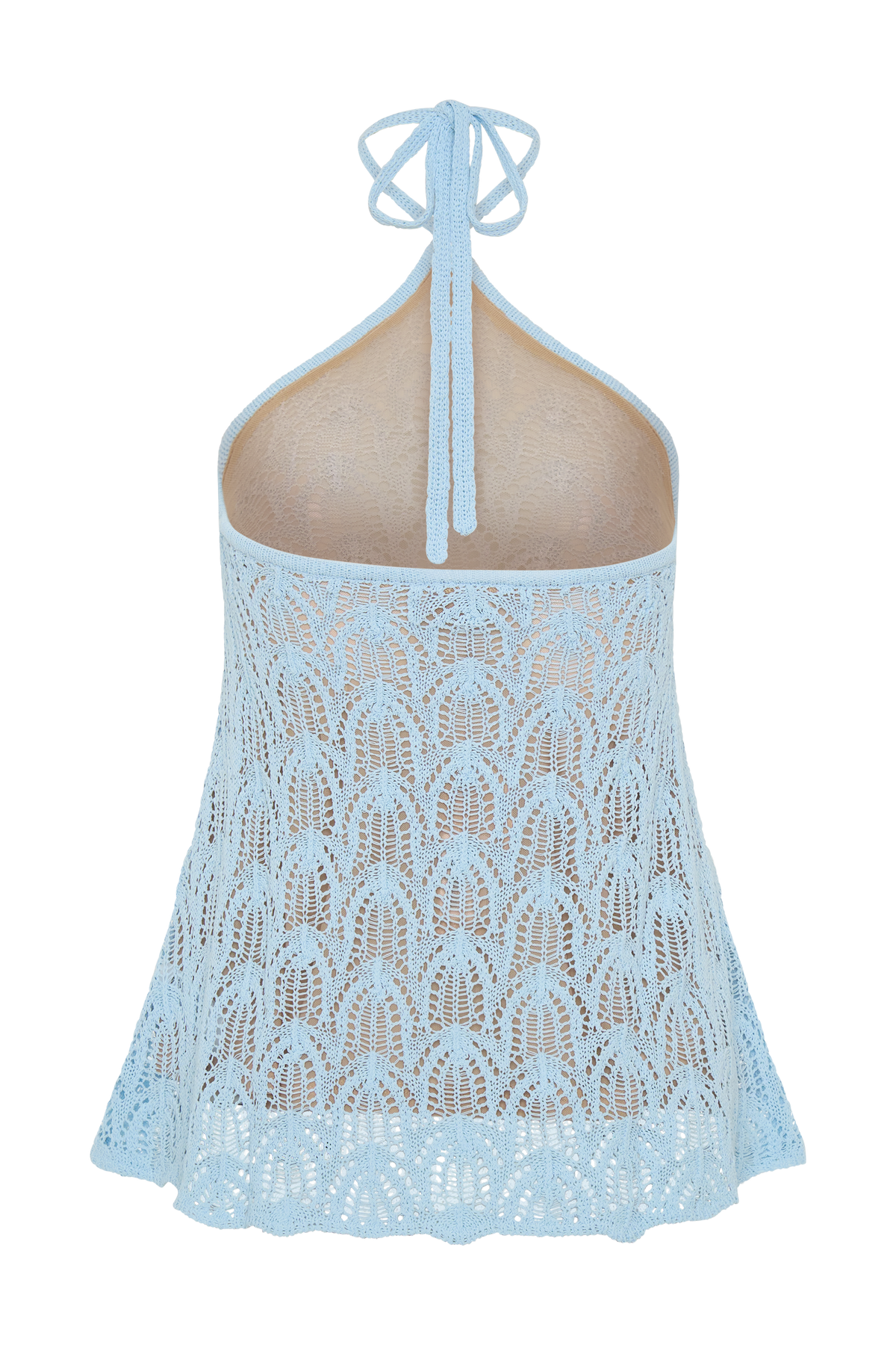Corey Crochet Halter Neck Top in Chocolate – Chic&Drifts