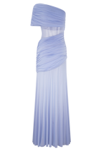 Dallas One Shoulder Mesh Maxi Dress in Lavender – Chic&Drifts