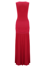 Dania Cowl Neck Slinky Maxi Dress in Fuchsia Pink – Chic&Drifts