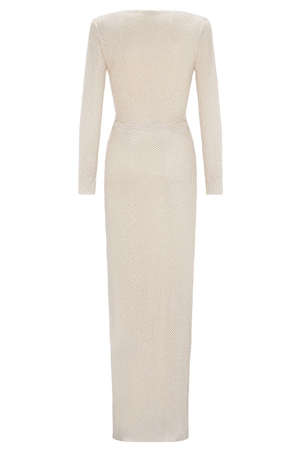 Deanna Long Sleeve Diamante Maxi Dress in Gold – Chic&Drifts