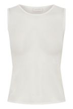 Dollie Sheer Knit Tank Top in Ivory – Chic&Drifts